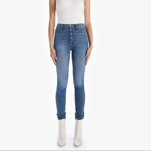 Mother denim the pixie swooner skimp in leaps and bounds